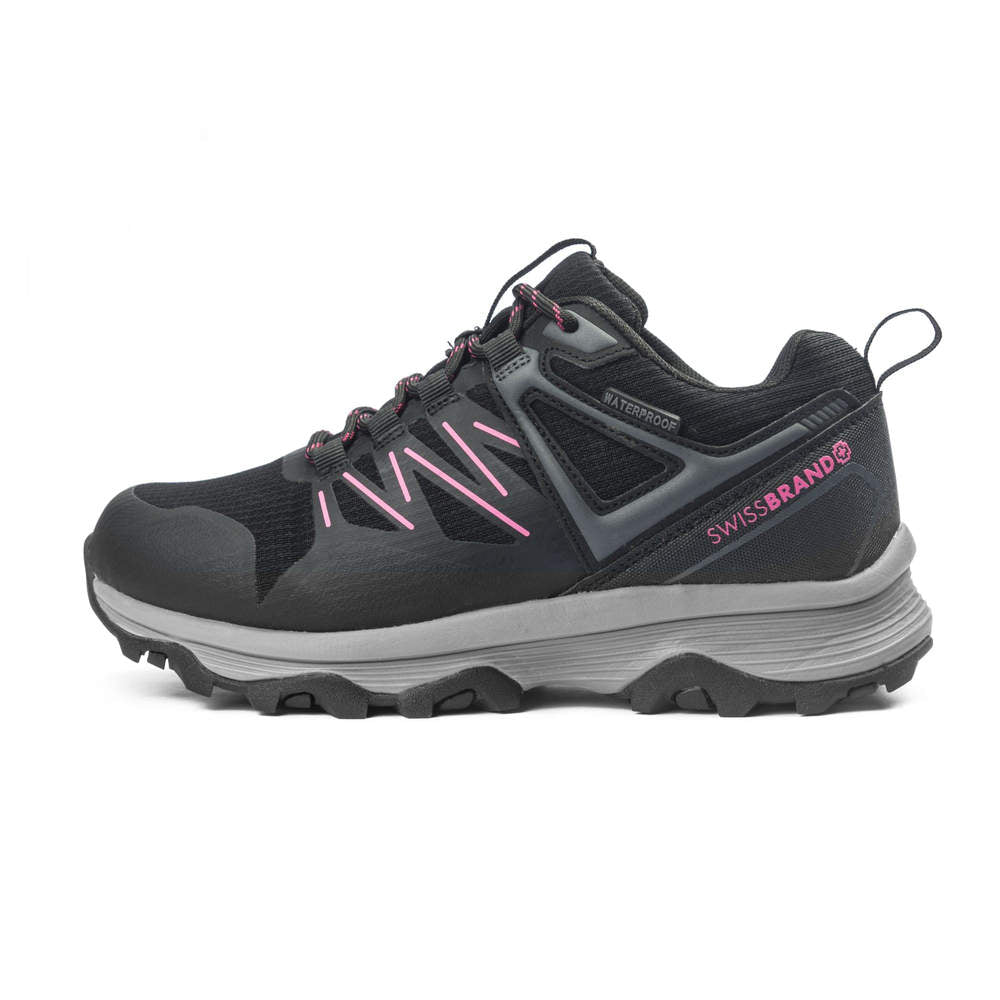 Zapatillas Alitop Waterproof Negro Rosa