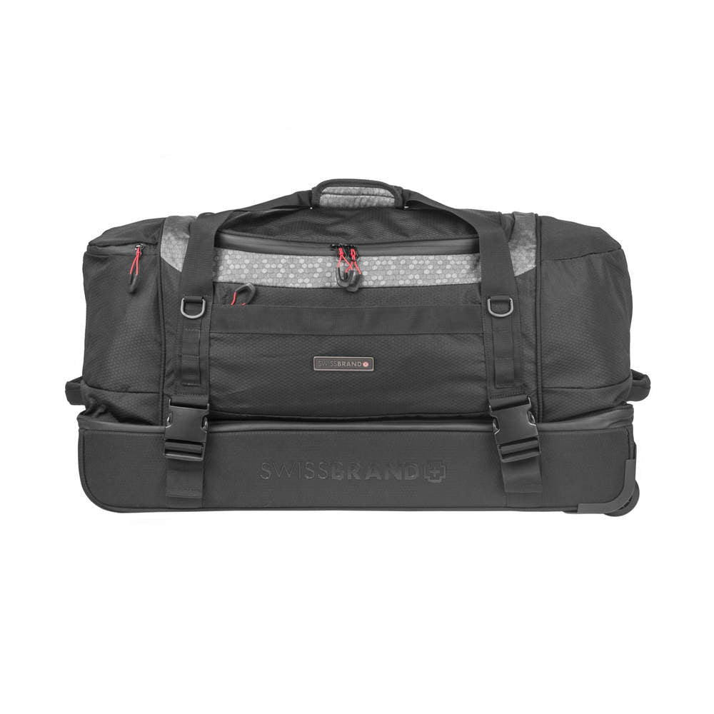 Bolso Hexa Trolley Duffel Gris