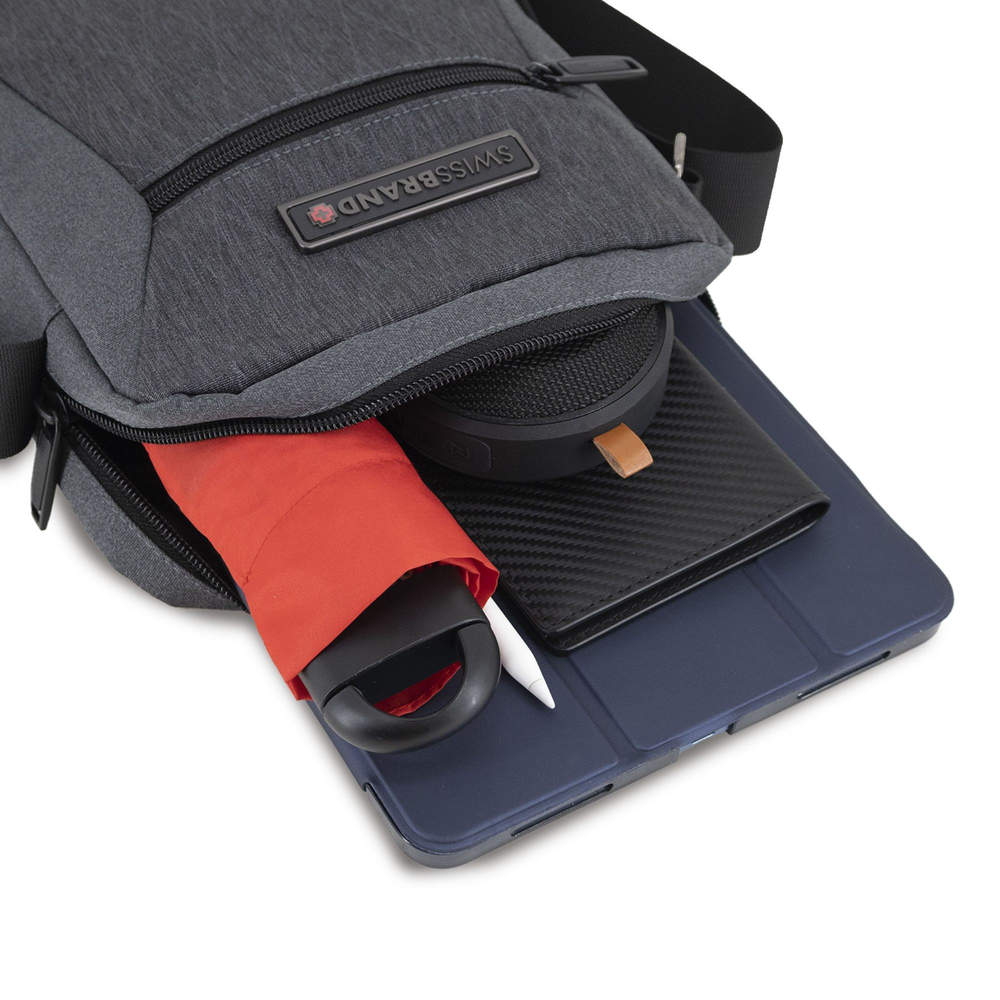 Bolso de Hombro Dallas Gris