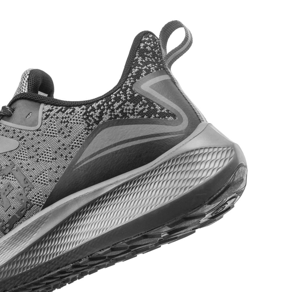 Zapatillas Quilton Gris Oscuro Negro