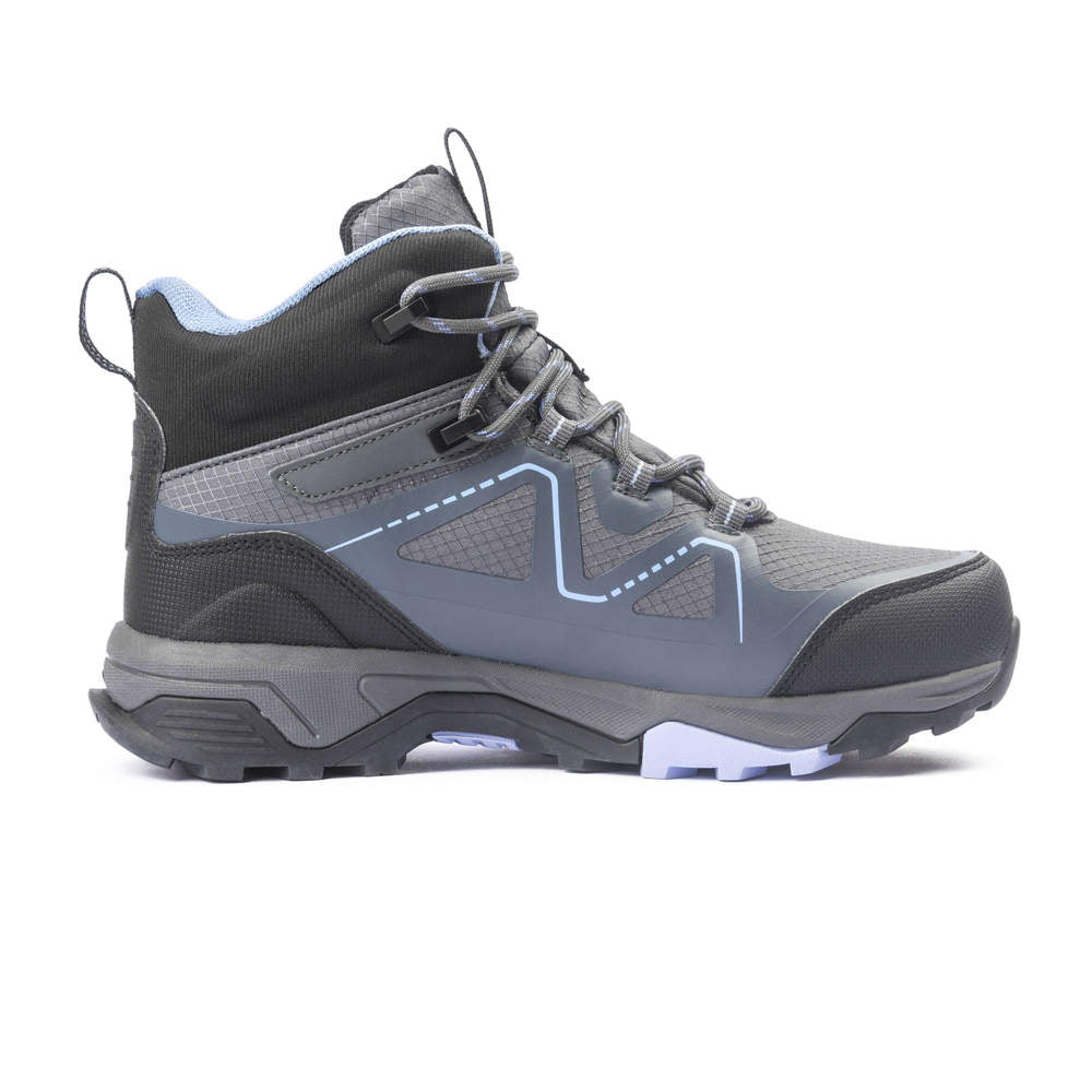 Botas Kinebile Waterproof Gris Azul Claro