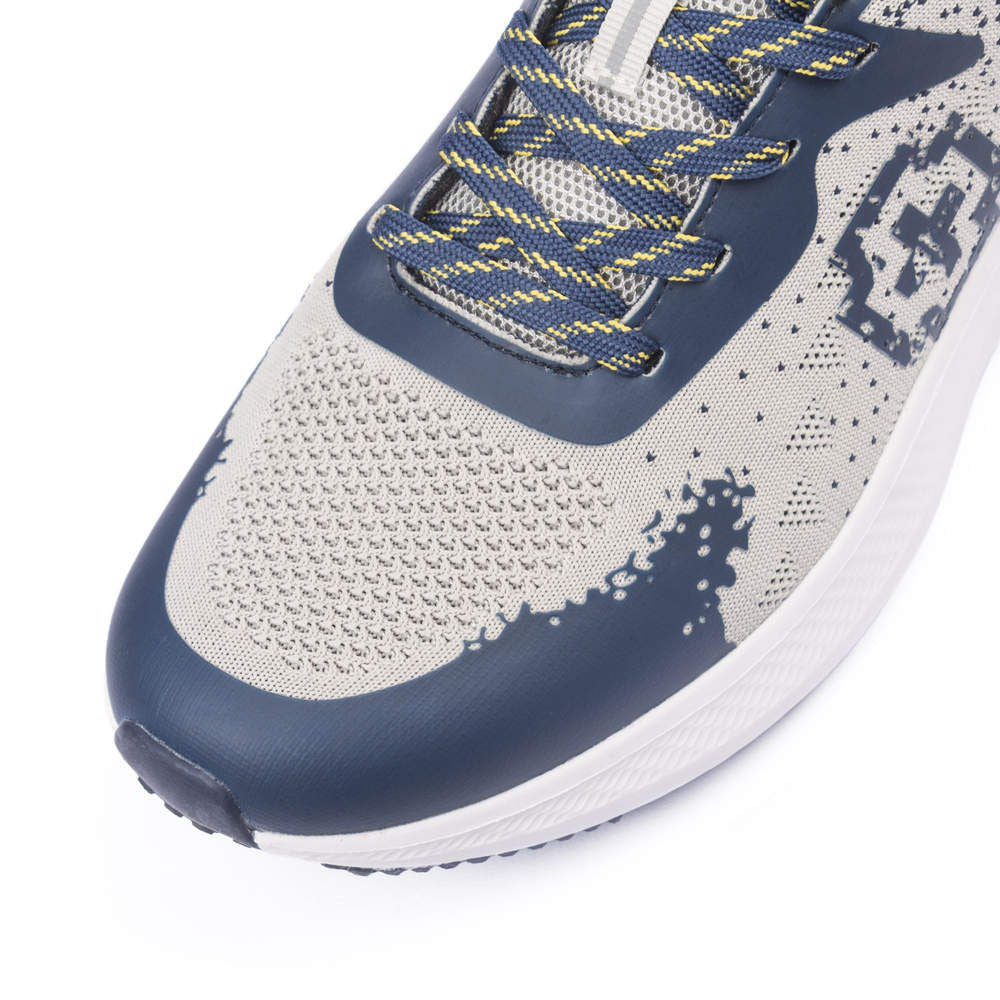 Zapatillas Quilton Gris Azul Marino