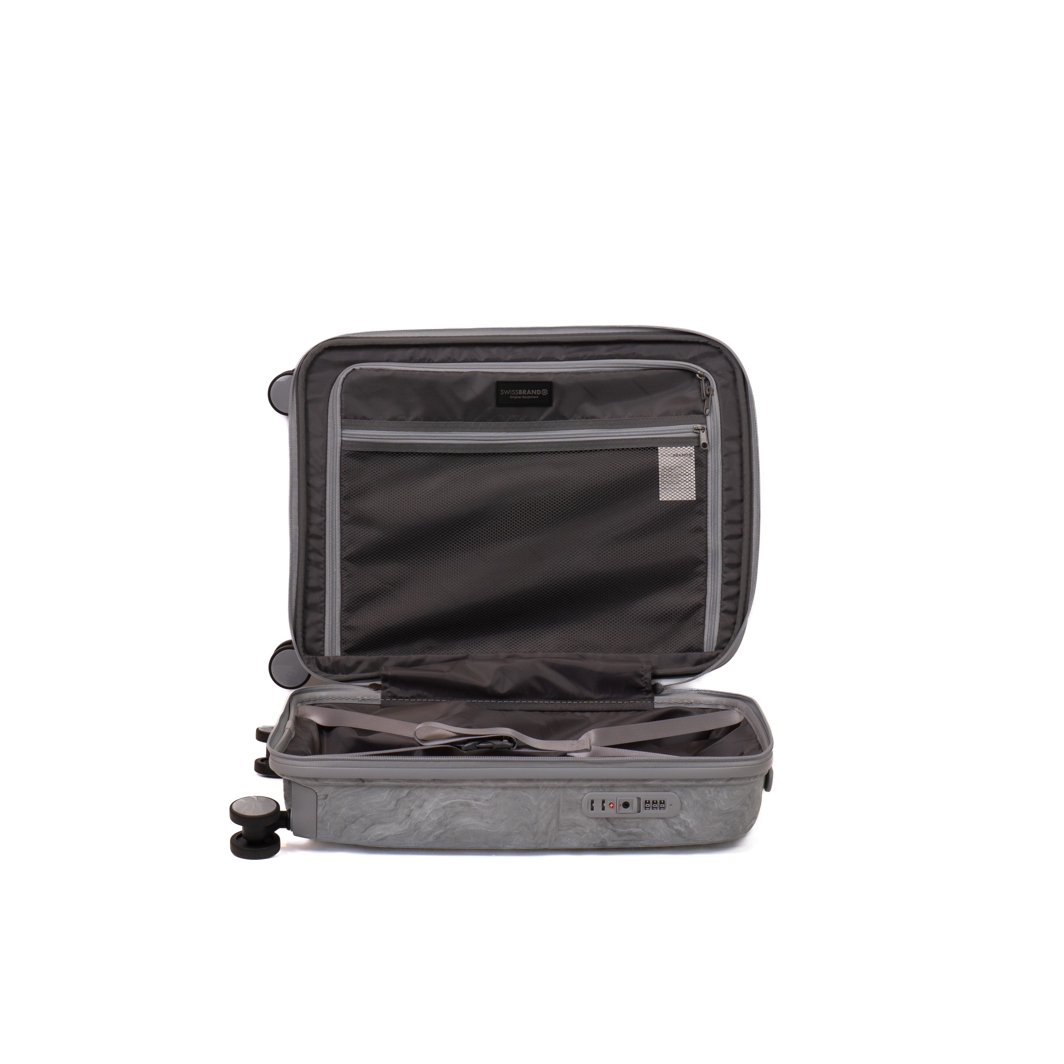 Marble Carry On Gris