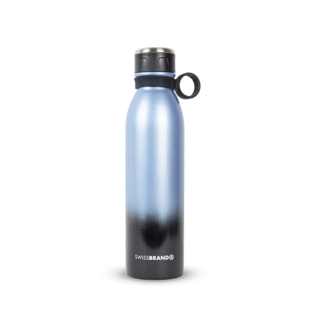 Botella Térmica Minnesota Negro/azul