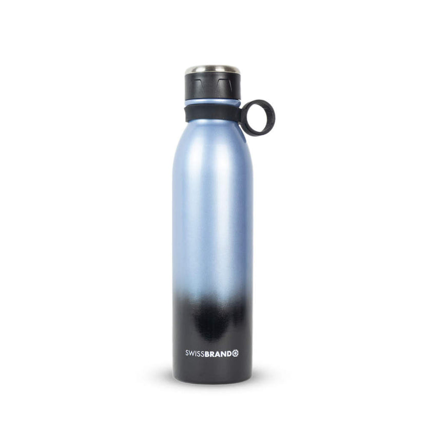 Botella Térmica Minnesota Negro/azul