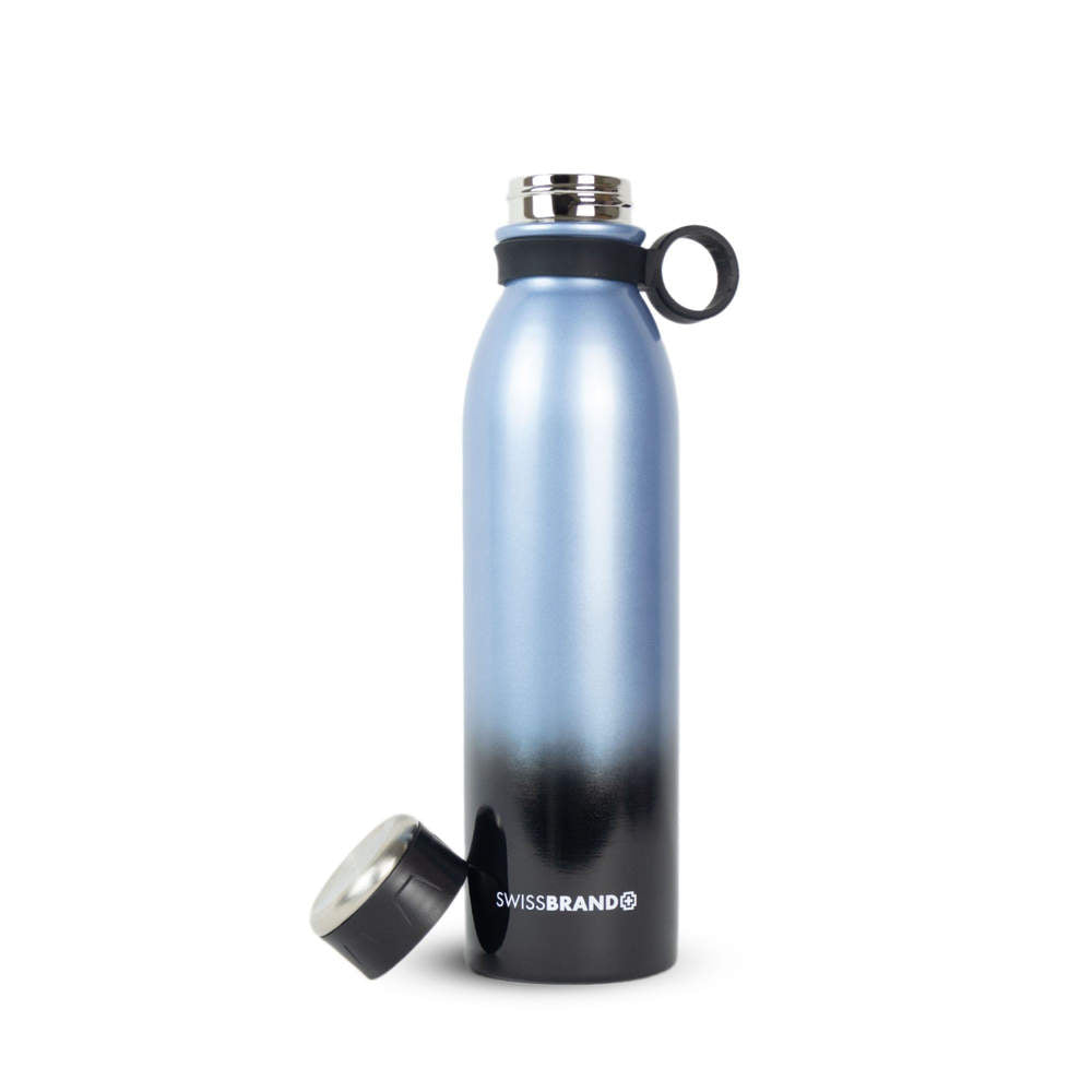 Botella Térmica Minnesota Negro/azul